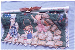 Fabric mural scene #3