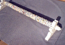 Mosaic curtain rod #2